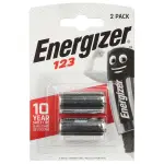 BATERIA LITOWA BAT-CR123A/E*P2 3 V CR123A ENERGIZER